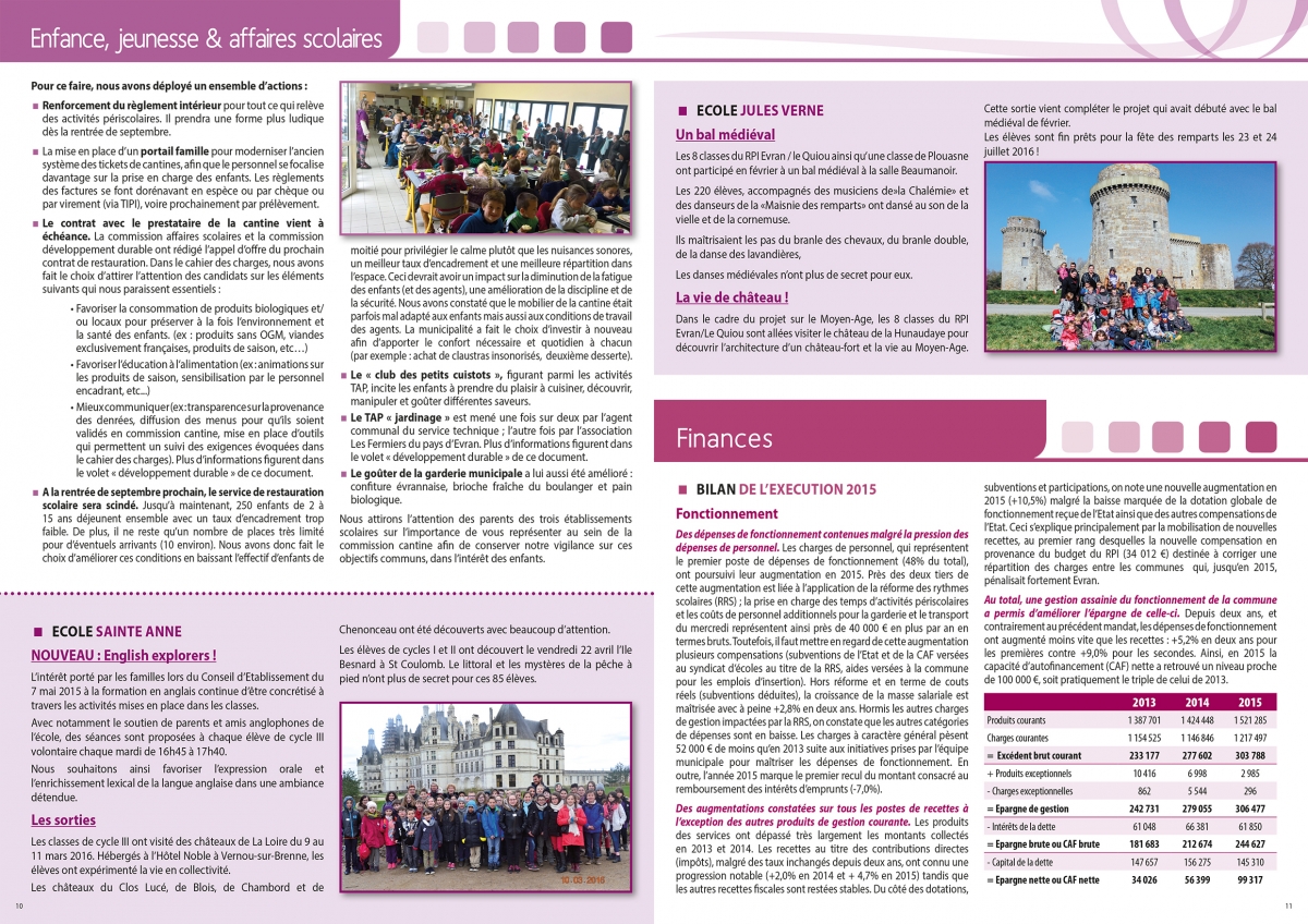 BULLETIN EVRAN P10-11